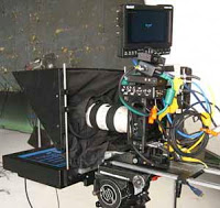 D5 with 15 inch high bright prompter